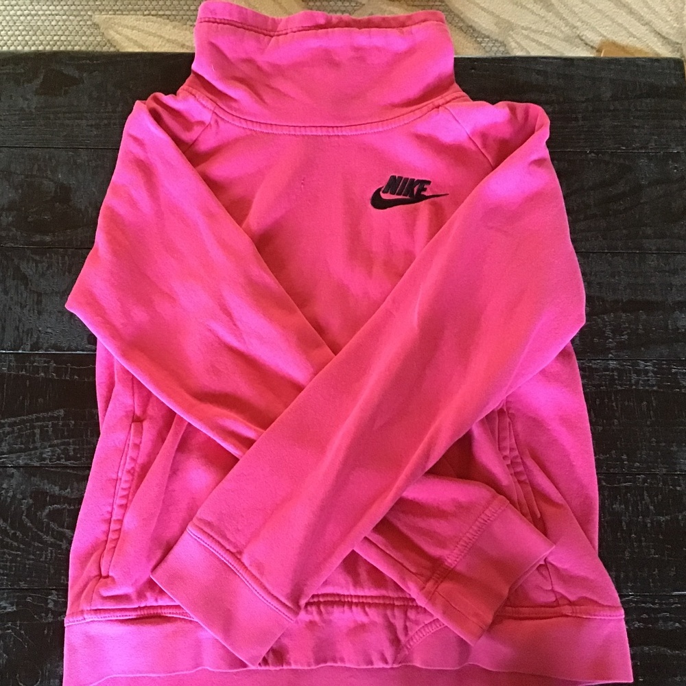 Turtle neck sweatshirt